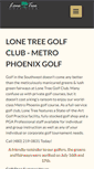 Mobile Screenshot of lonetreegolf18.com